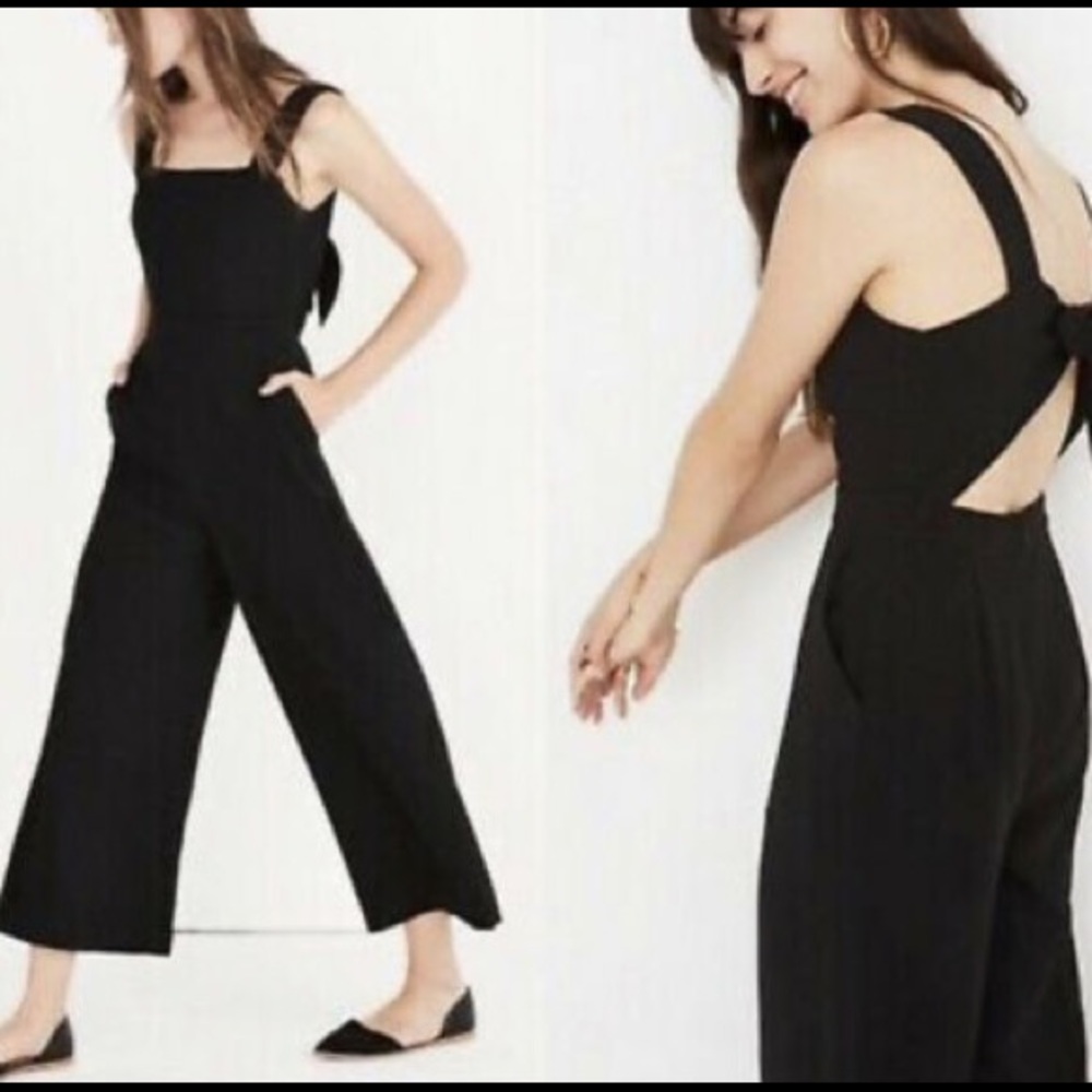 Madewell Open Back Romper